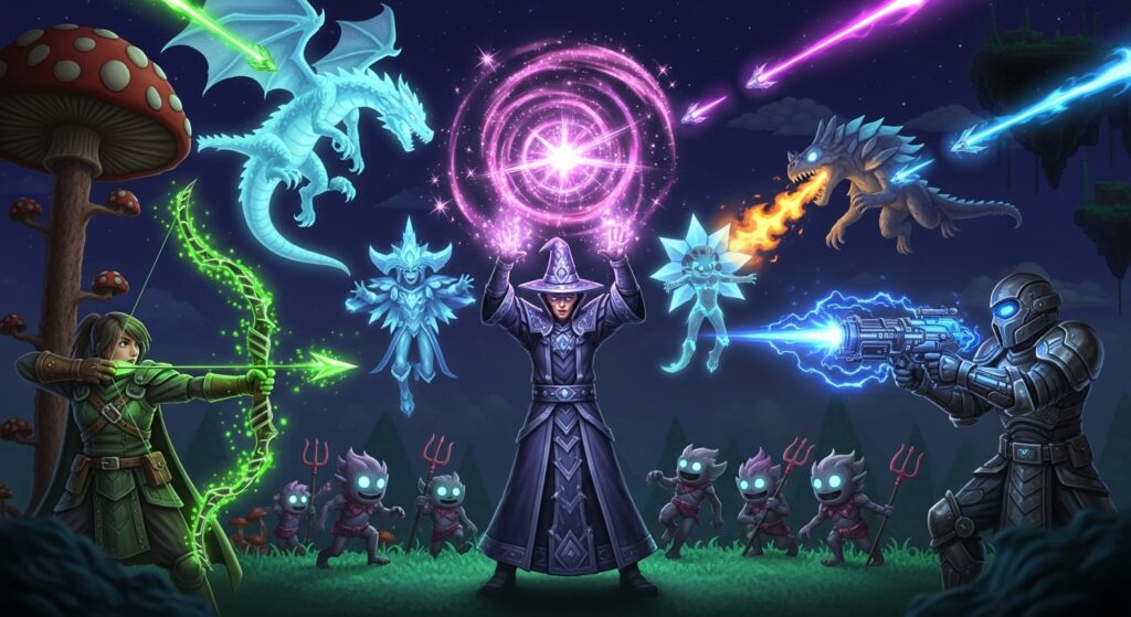 RETRO-STYLE 2D GRAPHICS