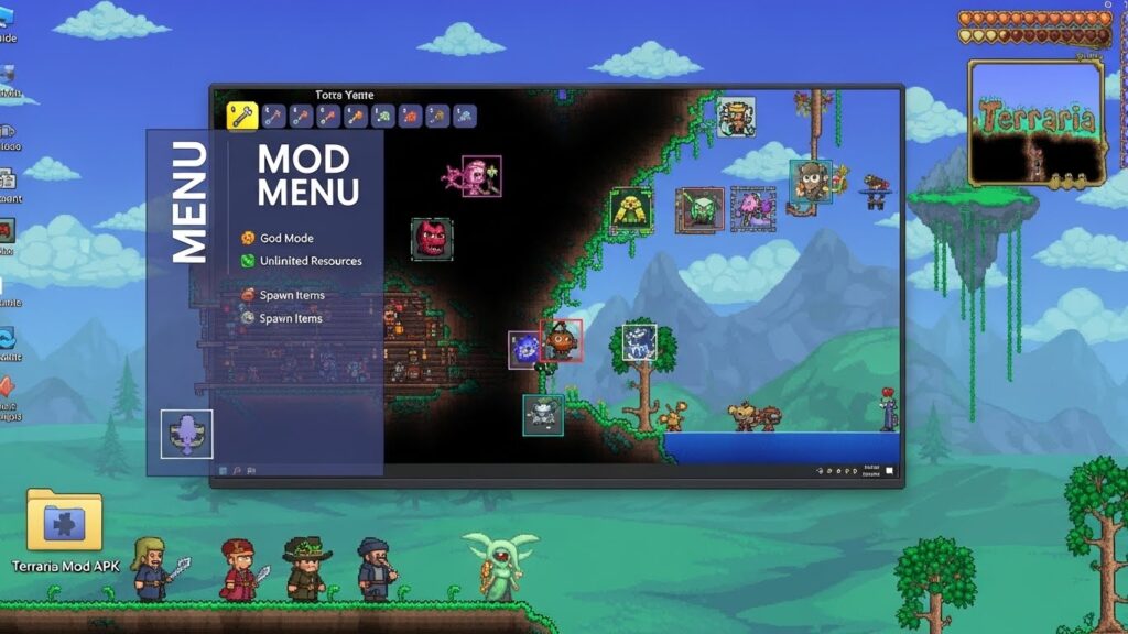 terraria mod apk for pc